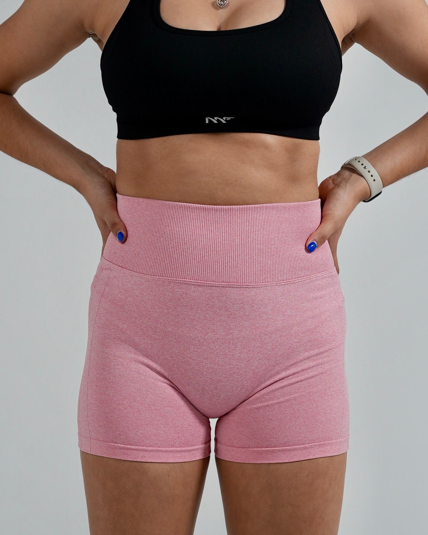 Sculpt Scrunch Bum Shorts - Pink