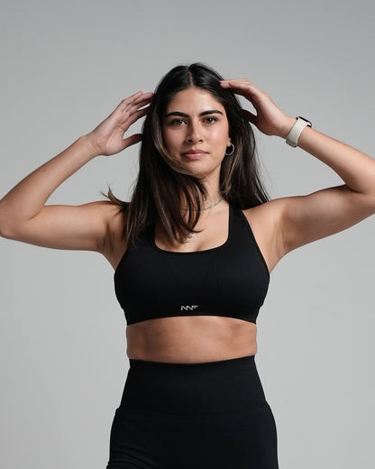 Sculpt Sports Bra - Black