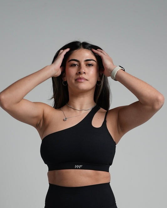 Flex Compression Sports Bra - Black